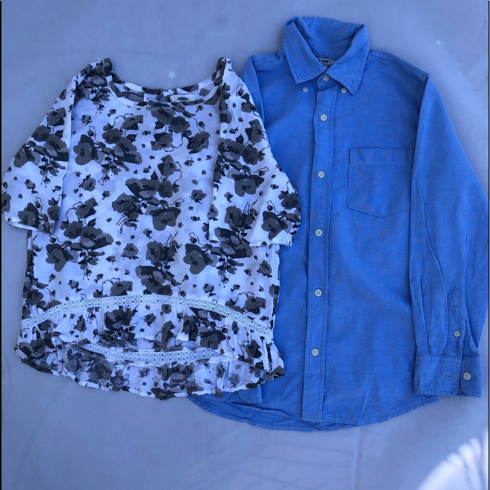 Two Kids Old Navy Shirts